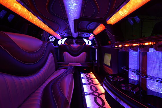 Chrysler Limo with DVD players